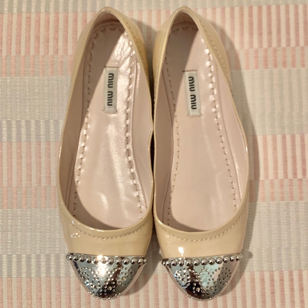 Miu Miu Vernice 1 Cipria in Nude s.37